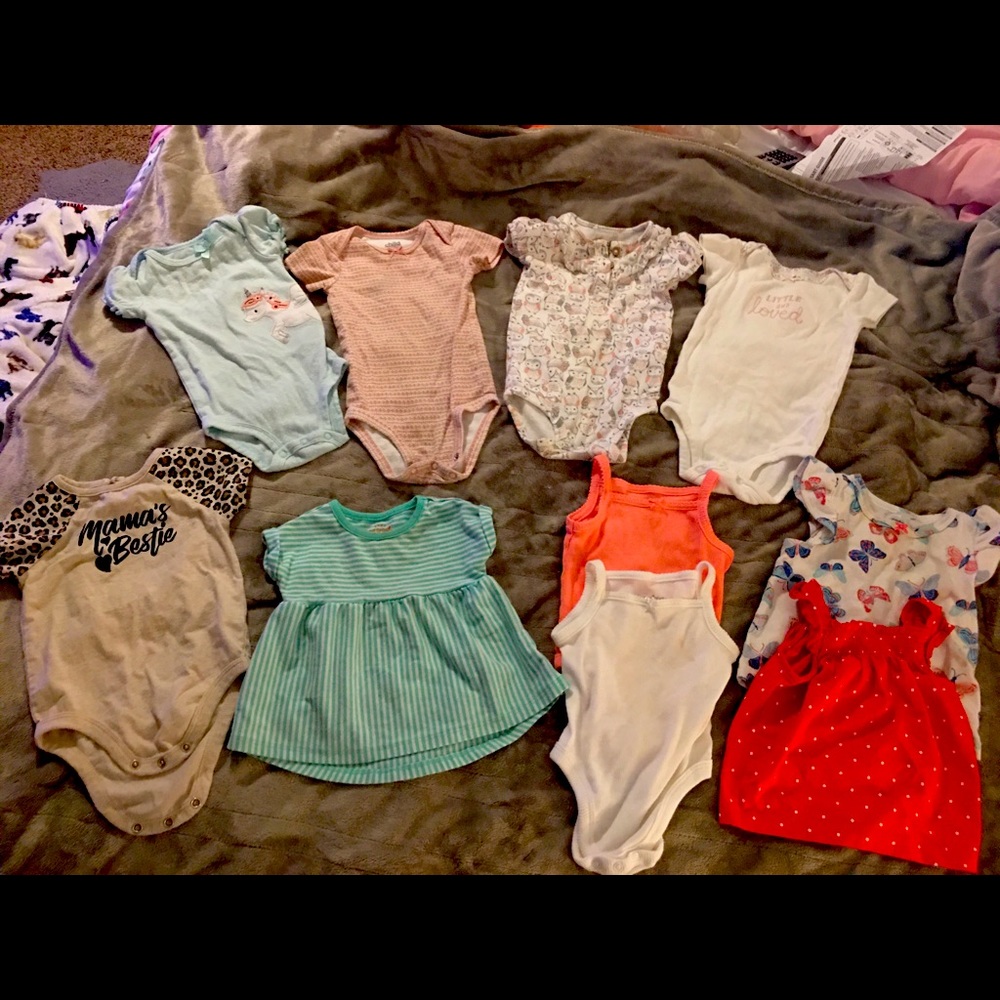 Baby girl bundle 3-6-9 months